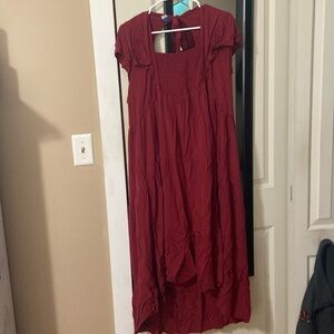 Old navy red dress